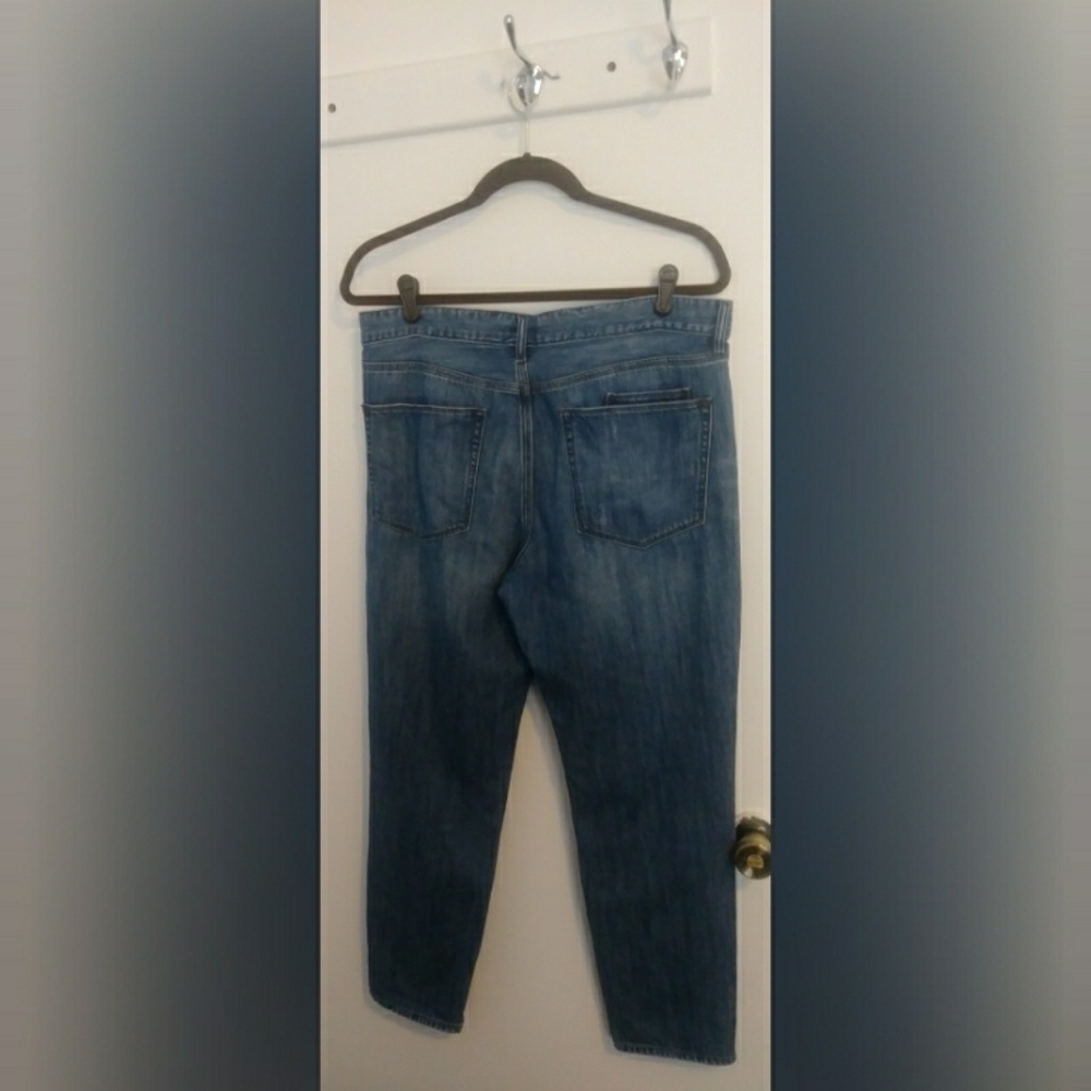 J. Crew Ripped Distressed Boyfriend Jeans - Picture 2 of 3